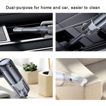 ST-8001CG 7.4V  4000mah White 50W Wireless Handheld Large Suction Car Vacuum Cleaner - Vacuum Cleaner by SUITU | Online Shopping UK | buy2fix