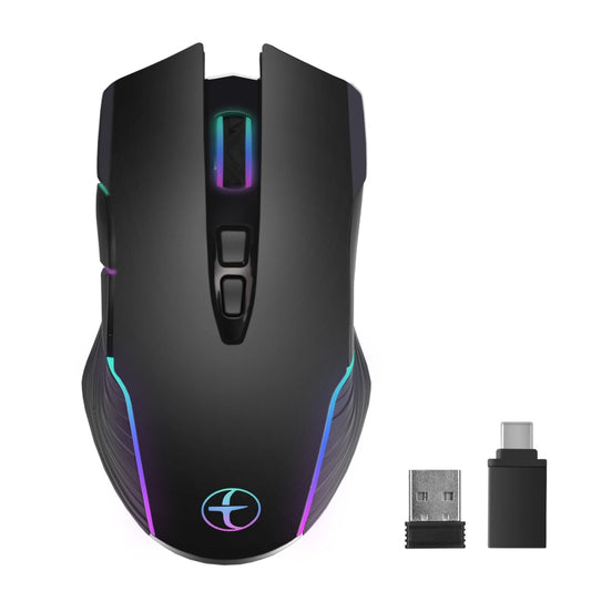 E50 2.4G Wireless Mouse Jiggler Portable Cordless Mouse With 7 Keys(Black) - Wireless Mice by buy2fix | Online Shopping UK | buy2fix