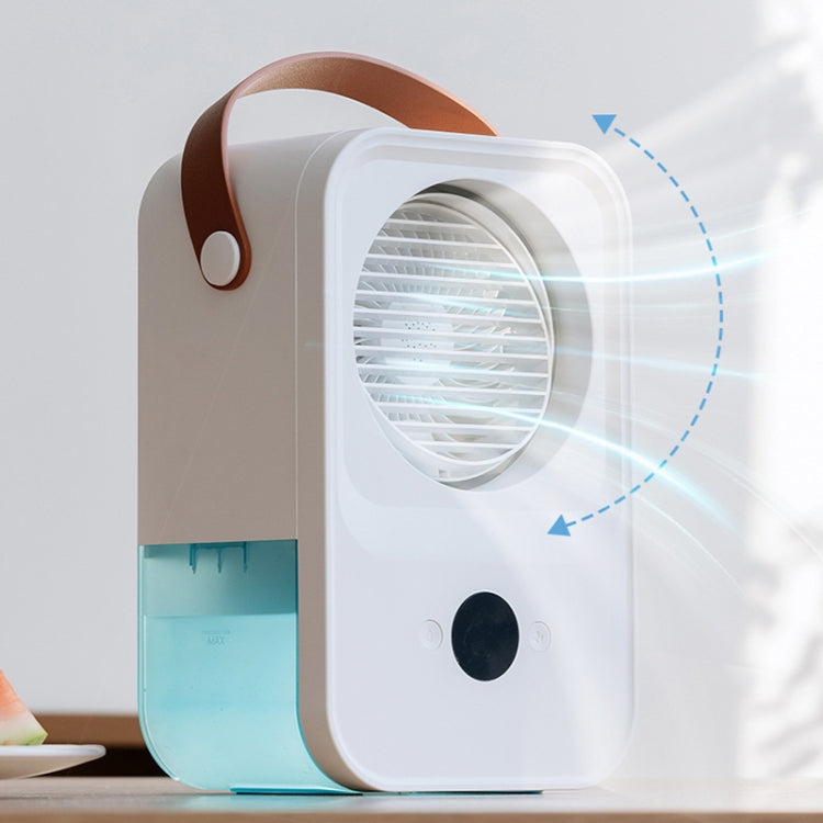 MT-F60 Smart Digital Display USB Charging Air Cooler Desktop Mist Humidification Fan, Mode: Standard Version - Electric Fans by buy2fix | Online Shopping UK | buy2fix