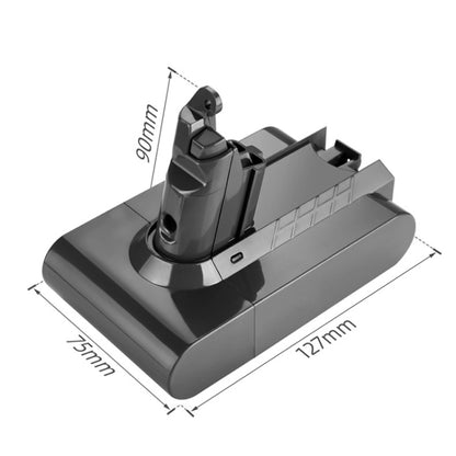 For Dyson V6 Series Handheld Vacuum Cleaner Battery Sweeper Spare Battery, Capacity: 1.5Ah - Dyson Accessories by buy2fix | Online Shopping UK | buy2fix