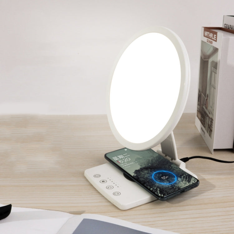Wireless Charger SAD Therapy Light Intelligent Timing Emotional Physiotherapy Light(UK Plug) - Others by buy2fix | Online Shopping UK | buy2fix