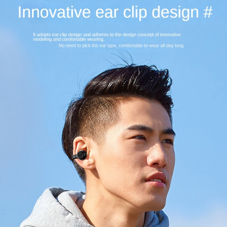 Z28 Wireless Ear Clip Type Single-Ear Bluetooth 5.3 Earphone(White Box Packag) - Bluetooth Earphone by buy2fix | Online Shopping UK | buy2fix