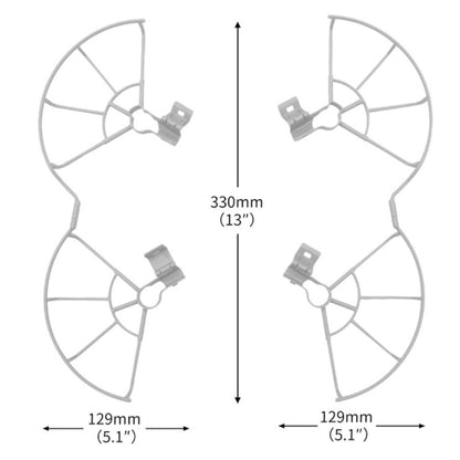 For DJI MINI 3 Pro Propeller Blades Anti Collision Protection Ring - Others by buy2fix | Online Shopping UK | buy2fix