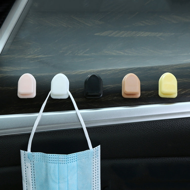 Mini Car Front Row Central Control Convenient Self-adhesive Hook, Color: Pink - Car Holders by buy2fix | Online Shopping UK | buy2fix