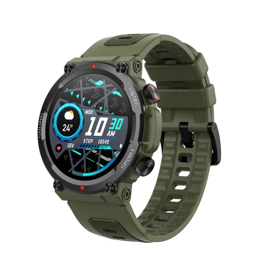 Heart Rate/Blood Oxygen/Sleep Monitoring Bluetooth Call Outdoor Waterproof Smart Watch(Green) - Smart Watches by buy2fix | Online Shopping UK | buy2fix