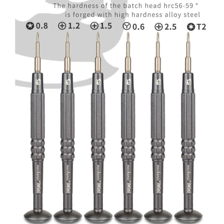 MECHANIC iMini Series Mobile Phone Repair Glasses Screw Batch Clock Tool, Series: Phillips 1.2 - Screwdriver by MECHANIC | Online Shopping UK | buy2fix