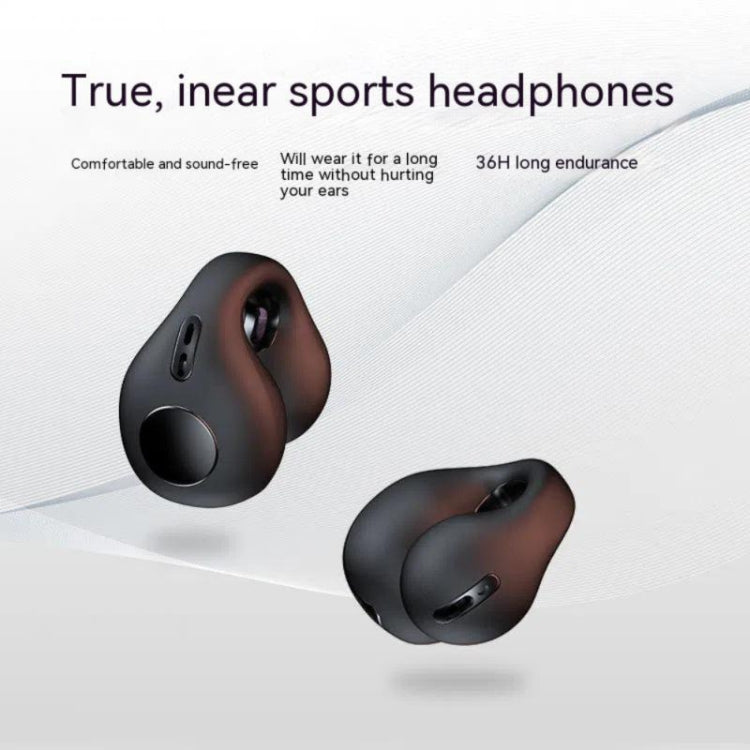 JX80 TWS Wireless Bone Conduction Clip-On Ear Noise Reduction Bluetooth Headset(Skin Color) - TWS Earphone by buy2fix | Online Shopping UK | buy2fix