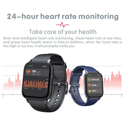 QS16Pro 1.83 inch Heart Rate / Blood Pressure Monitoring Waterproof Sports Smart Watch(Blue) - Smart Watches by buy2fix | Online Shopping UK | buy2fix