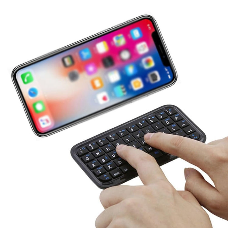 49 Keys Wireless Bluetooth Mini Keyboard Multi System Universal Portable Keypad(Black) - Mini Keyboard by buy2fix | Online Shopping UK | buy2fix