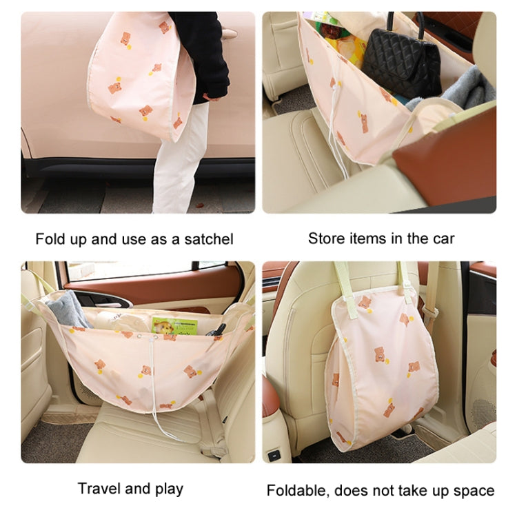 Car Multifunctional Rear Seat Net Pocket Hanging Storage Bag(Balloon Bear) - Stowing Tidying by buy2fix | Online Shopping UK | buy2fix