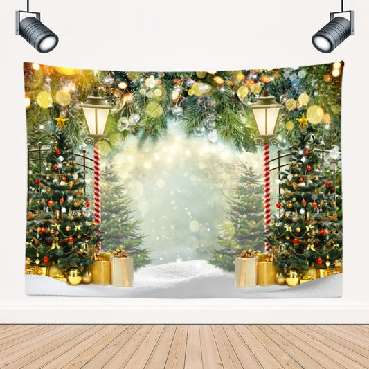 150 x 100cm Peach Skin Christmas Photography Background Cloth Party Room Decoration, Style: 10 - Cartoon by buy2fix | Online Shopping UK | buy2fix