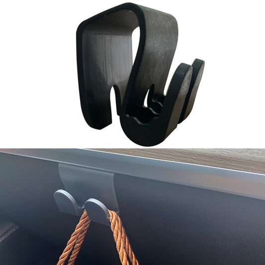 For Tesla Model Y Passenger Glove Box Hook Interior Modification Accessories(Black) - Auto Fastener & Clips by buy2fix | Online Shopping UK | buy2fix