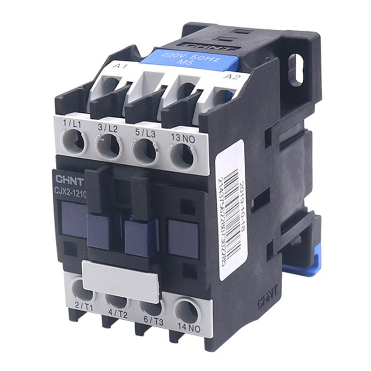 CHNT CJX2-1210 12A 220V Silver Alloy Contacts Multi-Purpose Single-Phase AC Contactor - Relays by CHNT | Online Shopping UK | buy2fix