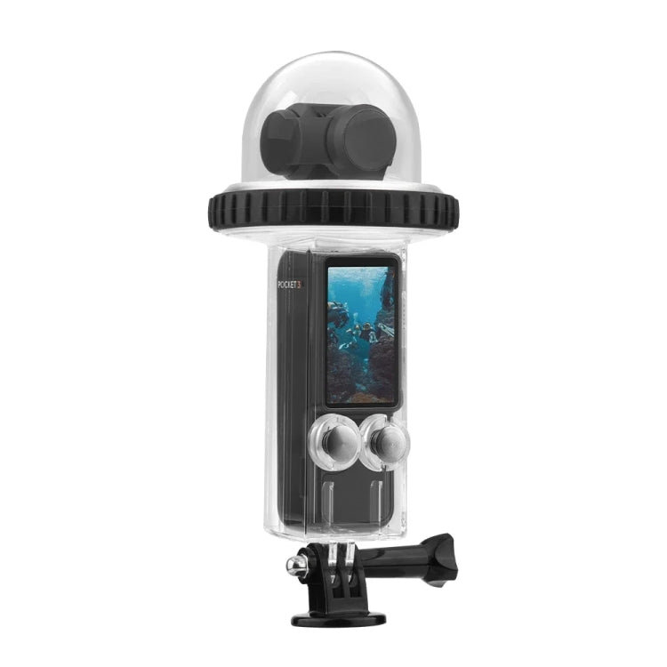 For DJI Osmo Pocket 3 BRDRC 40m Depth Waterproof Case Diving Housing Cover(Transparent Handle) - Case & Bags by BRDRC | Online Shopping UK | buy2fix