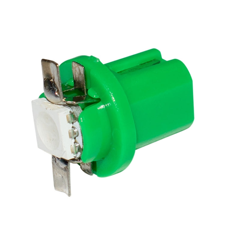 10 PCS T8.5 5050 Led 1 SMD Car Gauge Dash Bulb Dashboard Instrument Light Wedge Interior Lamp(Green) - Instrument Lights by buy2fix | Online Shopping UK | buy2fix