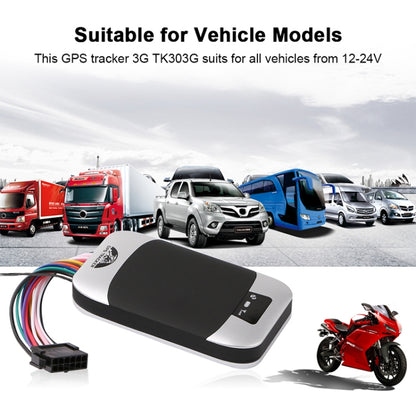 TK303G Car Truck Vehicle Tracking GSM GPRS GPS Tracker with Remote Control - In Car by buy2fix | Online Shopping UK | buy2fix