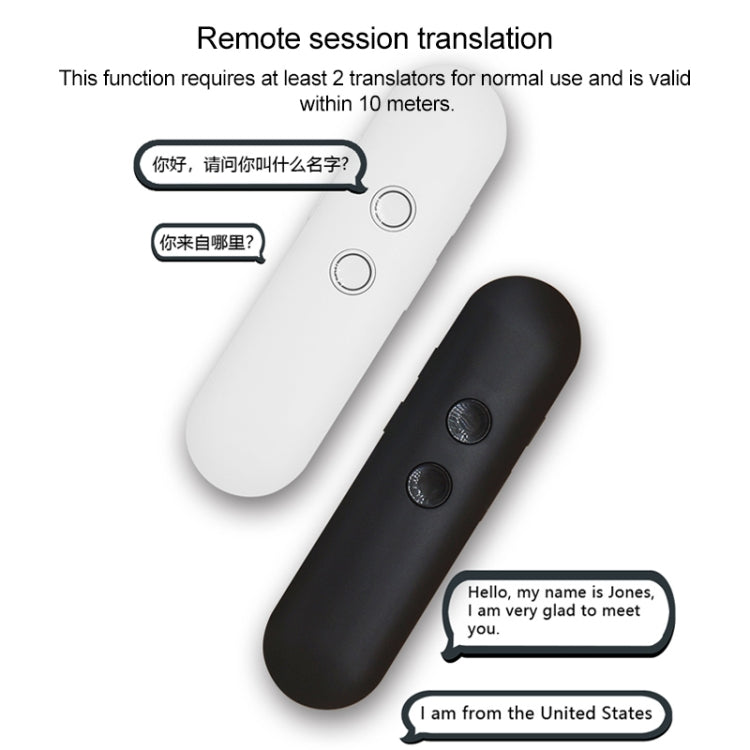 T4 Portable AI Smart Voice Translator Business Travel Real Time Translation Machine Support 42 Languages (Pink) - Consumer Electronics by buy2fix | Online Shopping UK | buy2fix