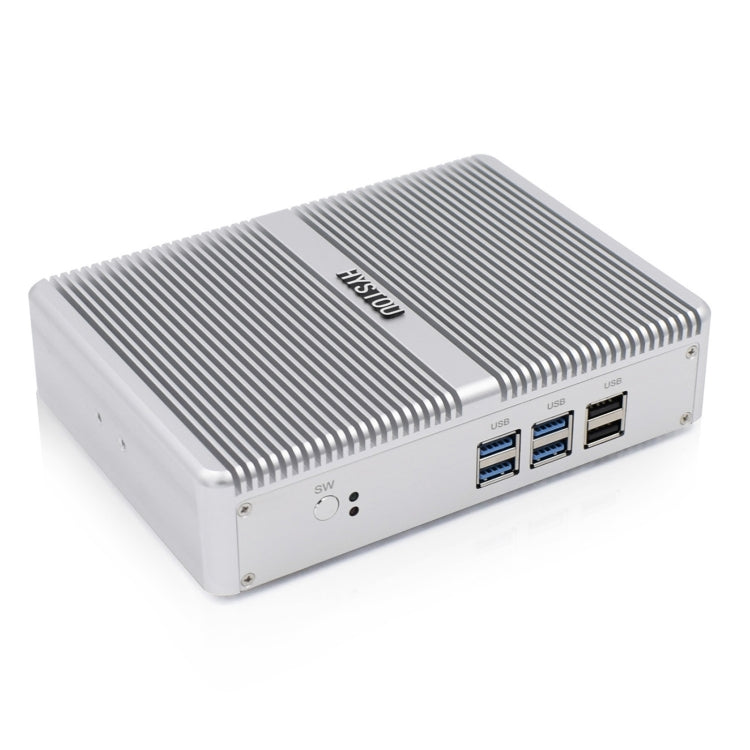 HYSTOU H2 Windows / Linux System Mini PC, Intel Core I5-7267U Dual Core Four Threads up to 3.50GHz, Support mSATA 3.0, 8GB RAM DDR3 + 256GB SSD 500GB HDD (White) - Windows Mini PCs by HYSTOU | Online Shopping UK | buy2fix