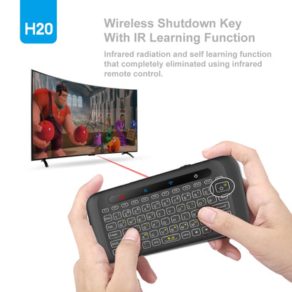 H20 2.4GHz Mini Smart Wireless Multi-Touch Touch Keyboard -  by buy2fix | Online Shopping UK | buy2fix