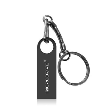 MicroDrive 32GB USB 2.0 Metal Waterproof High Speed U Disk(Black) - Computer & Networking by MicroDrive | Online Shopping UK | buy2fix