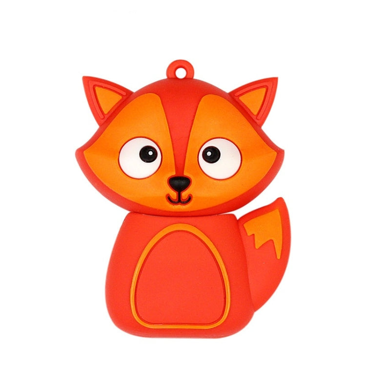 MicroDrive 16GB USB 2.0 Creative Cute Fox U Disk - USB Flash Drives by MicroDrive | Online Shopping UK | buy2fix