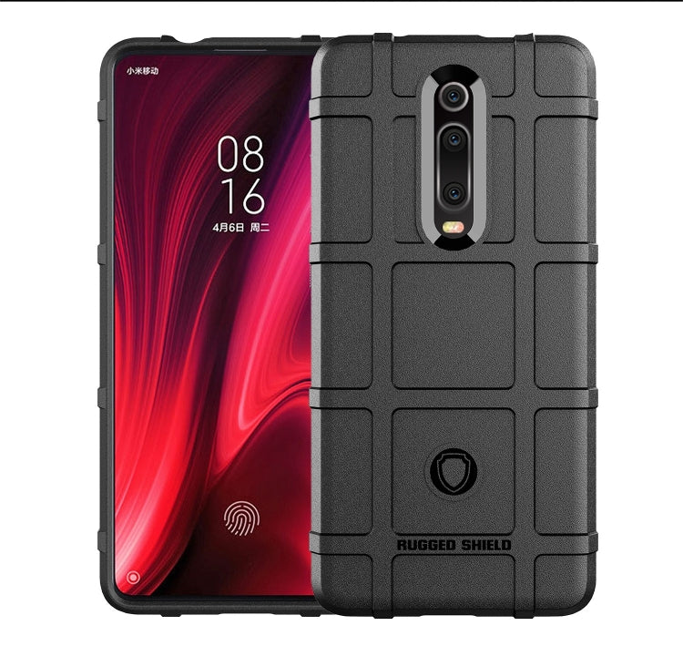 Shockproof Protector Cover Full Coverage Silicone Case for Xiaomi Mi 9T & Mi 9T Pro & Redmi K20 & K20 Pro (Black) - Xiaomi Cases by buy2fix | Online Shopping UK | buy2fix